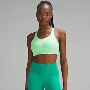 Lululemon 34DD Energy Bra *High Support Neon Green Sports Bra
